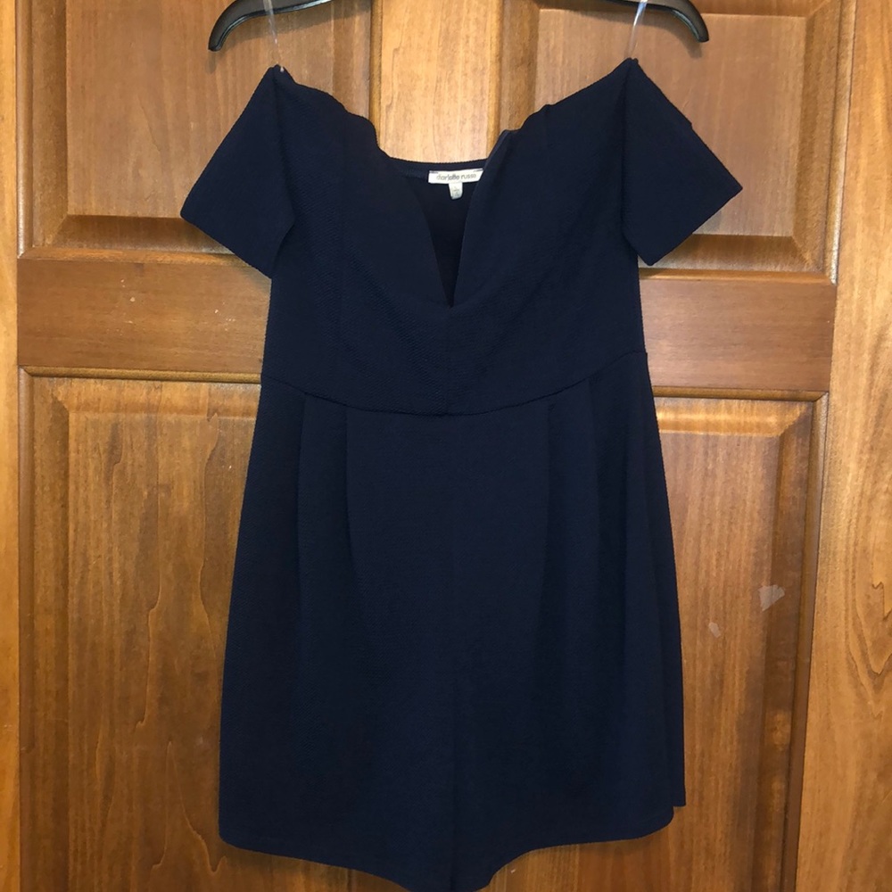 Navy romper